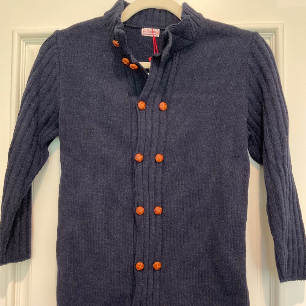 La Coqueta Boys Bolo Cardigan